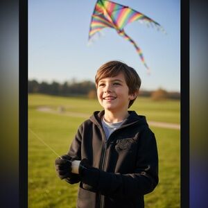 NWT- Burberry Hoodie with Equestrian Knight Detail Size 6